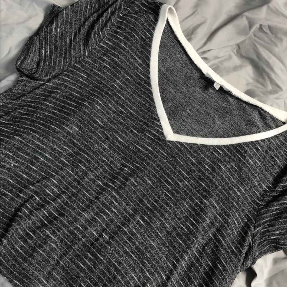 Charlotte russe shirt already cropped